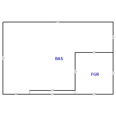 Building layout (traversing data) of this property