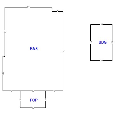 Building layout (traversing data) of this property