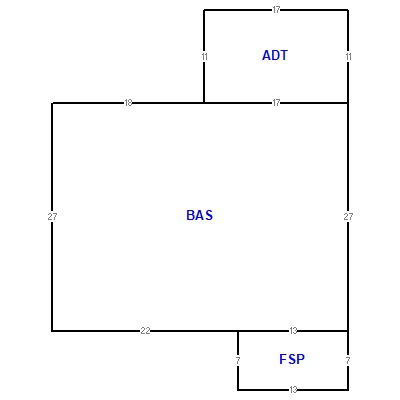 Building layout (traversing data) of this property