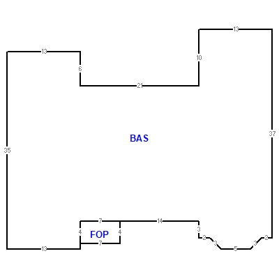 Building layout (traversing data) of this property