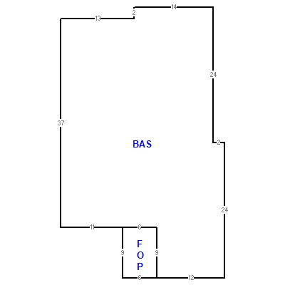 Building layout (traversing data) of this property