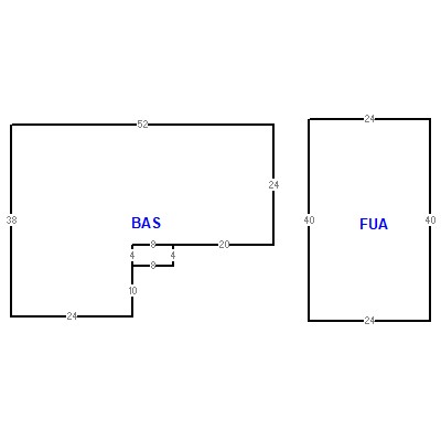 Building layout (traversing data) of this property