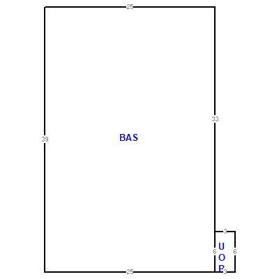 Building layout (traversing data) of this property