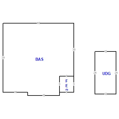 Building layout (traversing data) of this property
