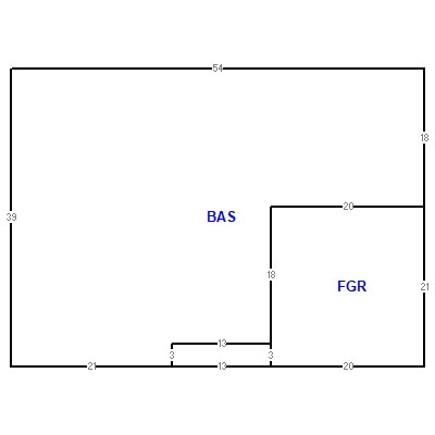 Building layout (traversing data) of this property