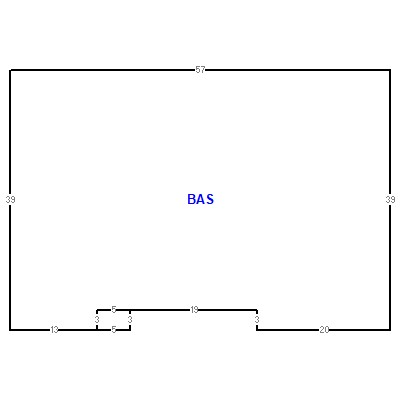 Building layout (traversing data) of this property
