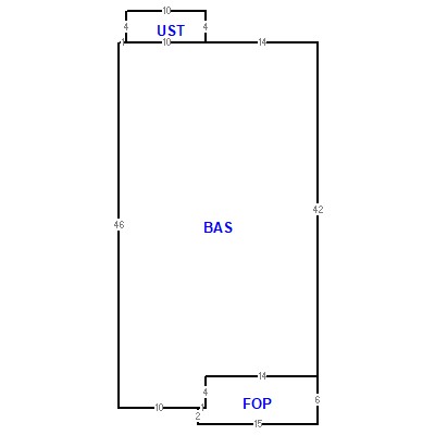 Building layout (traversing data) of this property