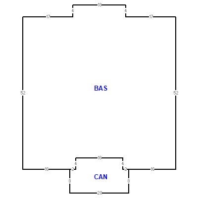 Building layout (traversing data) of this property