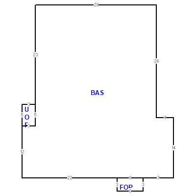 Building layout (traversing data) of this property