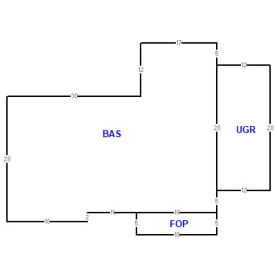 Building layout (traversing data) of this property