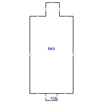 Building layout (traversing data) of this property