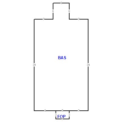 Building layout (traversing data) of this property