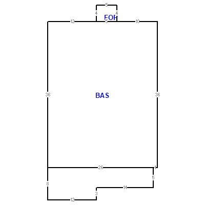 Building layout (traversing data) of this property