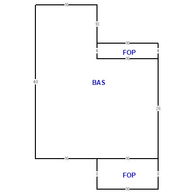 Building layout (traversing data) of this property