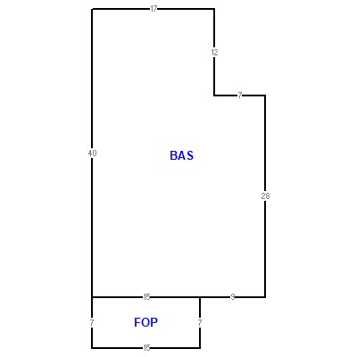 Building layout (traversing data) of this property