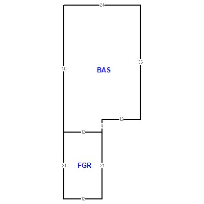Building layout (traversing data) of this property