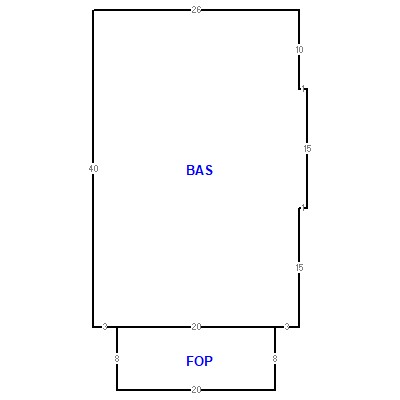 Building layout (traversing data) of this property