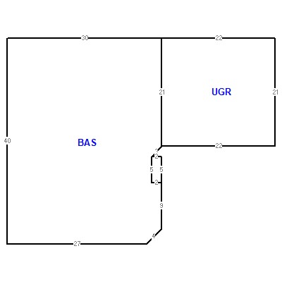 Building layout (traversing data) of this property