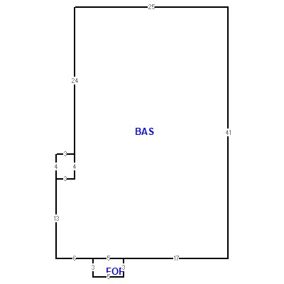 Building layout (traversing data) of this property