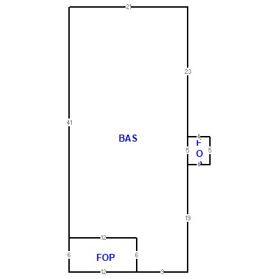 Building layout (traversing data) of this property