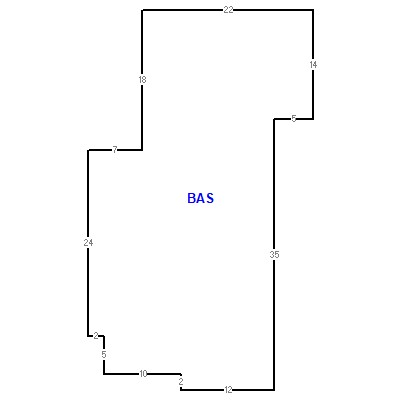 Building layout (traversing data) of this property