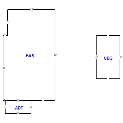 Building layout (traversing data) of this property