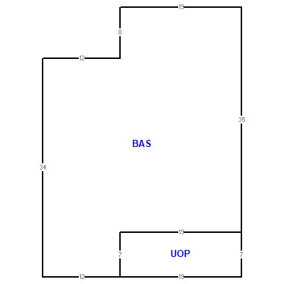 Building layout (traversing data) of this property