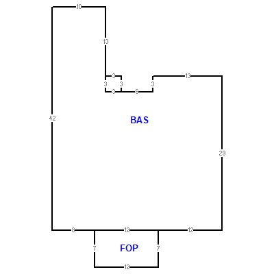 Building layout (traversing data) of this property