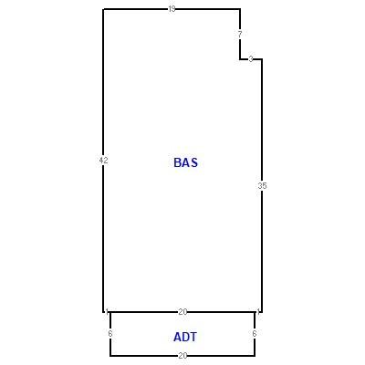 Building layout (traversing data) of this property
