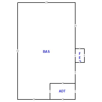 Building layout (traversing data) of this property
