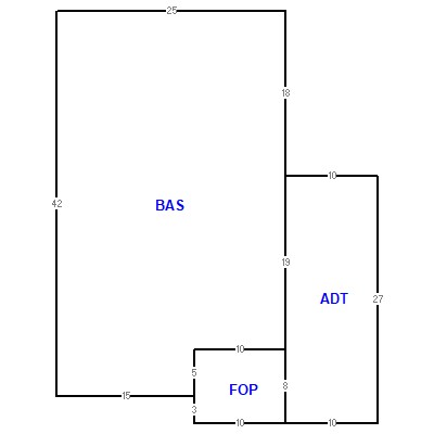Building layout (traversing data) of this property