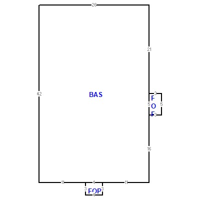 Building layout (traversing data) of this property