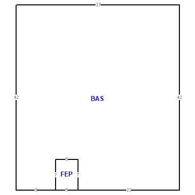 Building layout (traversing data) of this property