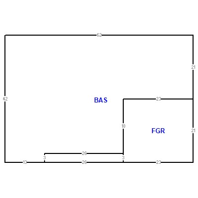Building layout (traversing data) of this property