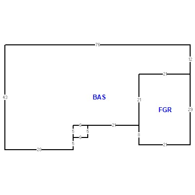 Building layout (traversing data) of this property