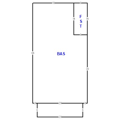 Building layout (traversing data) of this property
