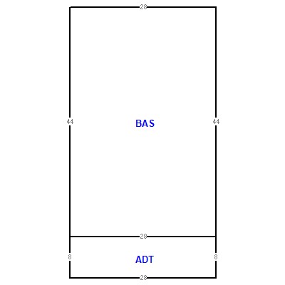 Building layout (traversing data) of this property