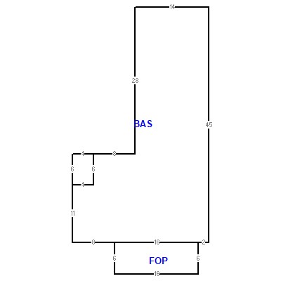 Building layout (traversing data) of this property