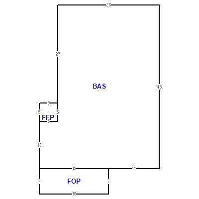 Building layout (traversing data) of this property