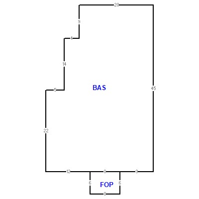 Building layout (traversing data) of this property