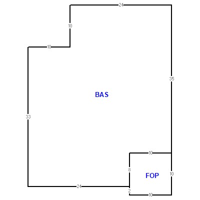 Building layout (traversing data) of this property