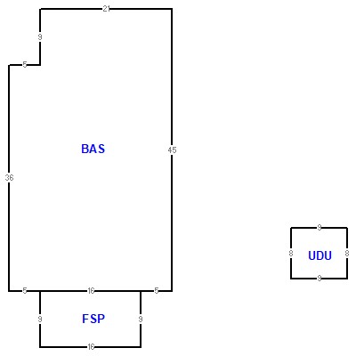 Building layout (traversing data) of this property