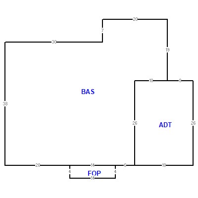 Building layout (traversing data) of this property