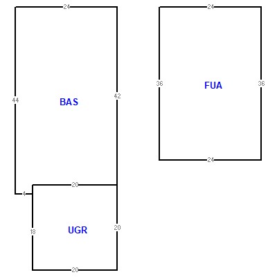 Building layout (traversing data) of this property