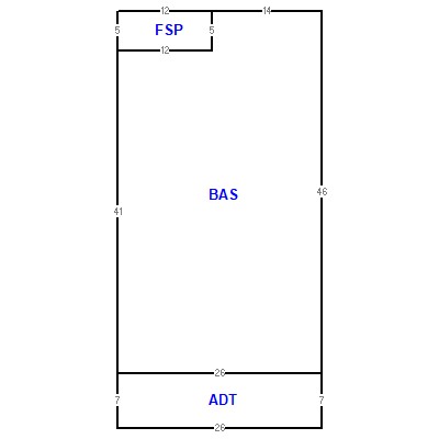 Building layout (traversing data) of this property