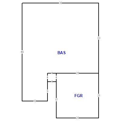 Building layout (traversing data) of this property
