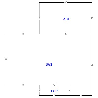 Building layout (traversing data) of this property
