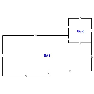 Building layout (traversing data) of this property