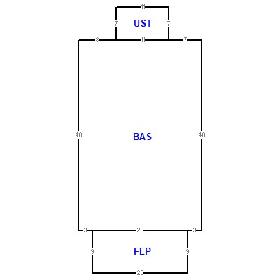 Building layout (traversing data) of this property
