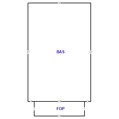 Building layout (traversing data) of this property